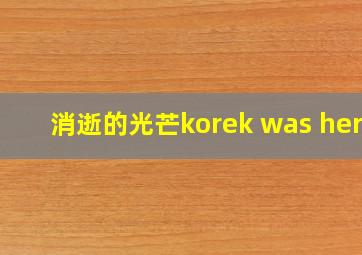 消逝的光芒korek was here